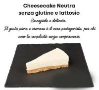 CHEESCAKE NEUTRA senza glutine e senza lattosio